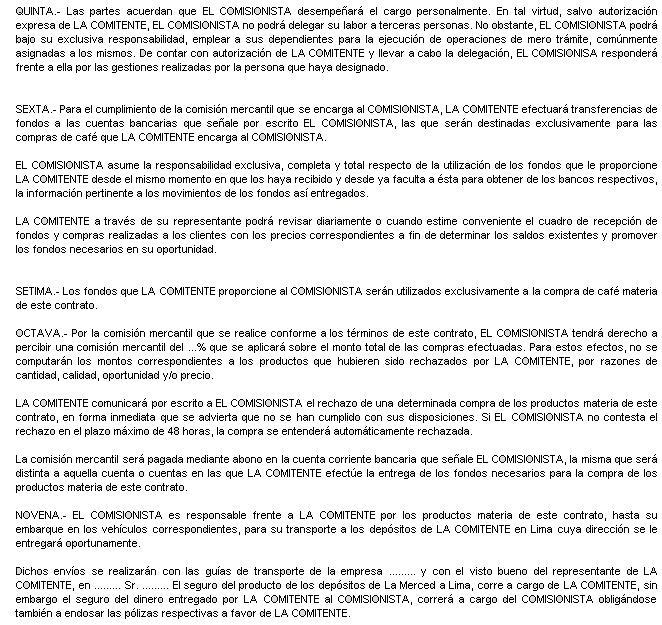 CONTRATO DE COMISION MERCANTIL